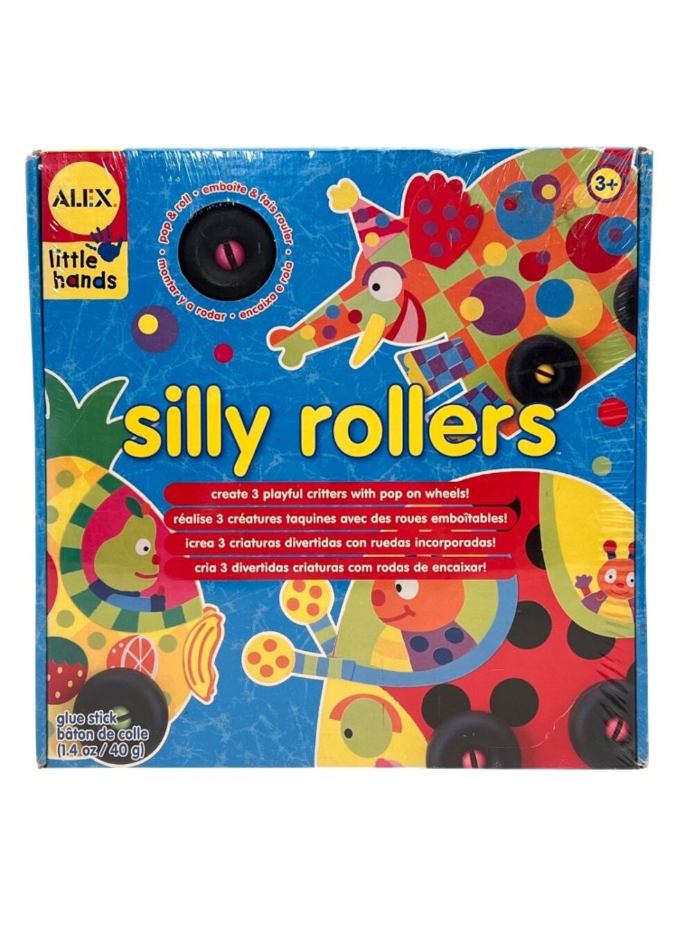 Silly Rollers Kit Alex Toys Little Hands Craft Set Three Critters For Ages 3+